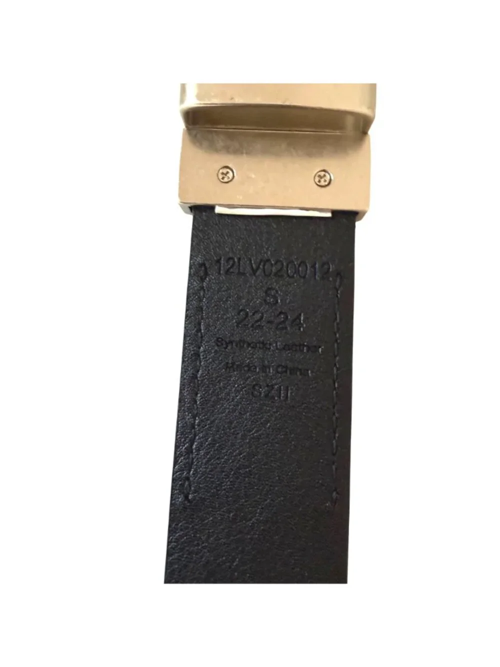 Levis boys Synthetic Leather Belt S Reversible Classic Minimalist Black Brown
